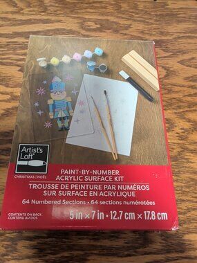 Paint by number kit